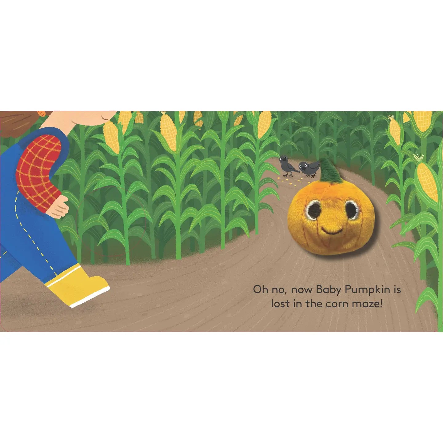 Baby Pumpkin: Finger Puppet Book