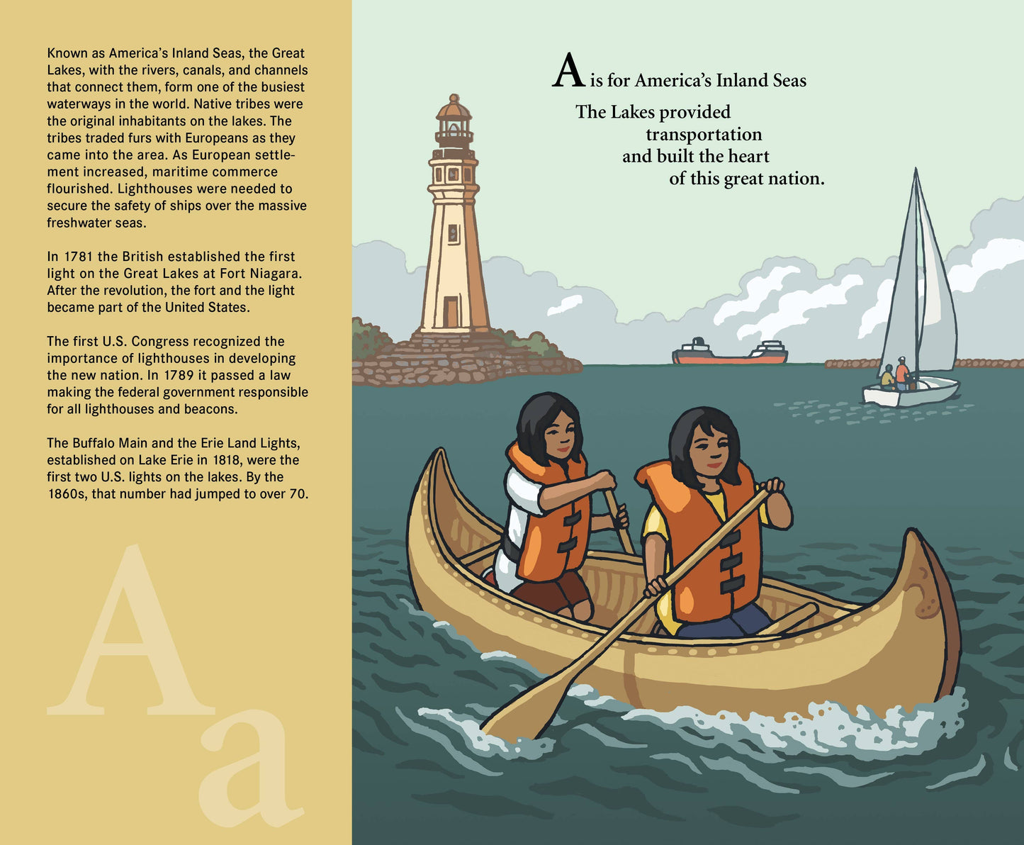 B is for Beacon: A Great Lakes Lighthouse Alphabet Book