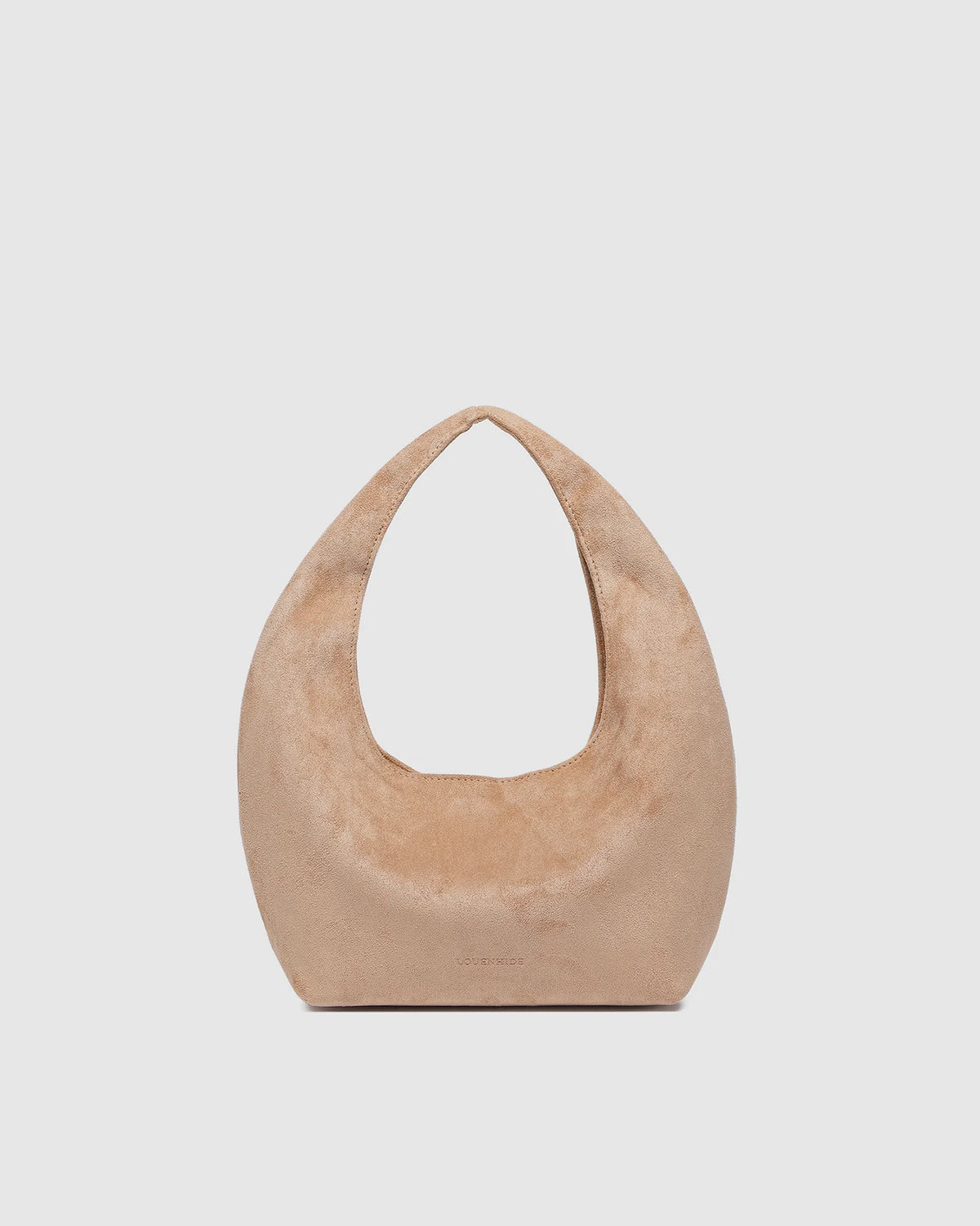 Mini Monaco Suedette Shoulder Bag - Blonde