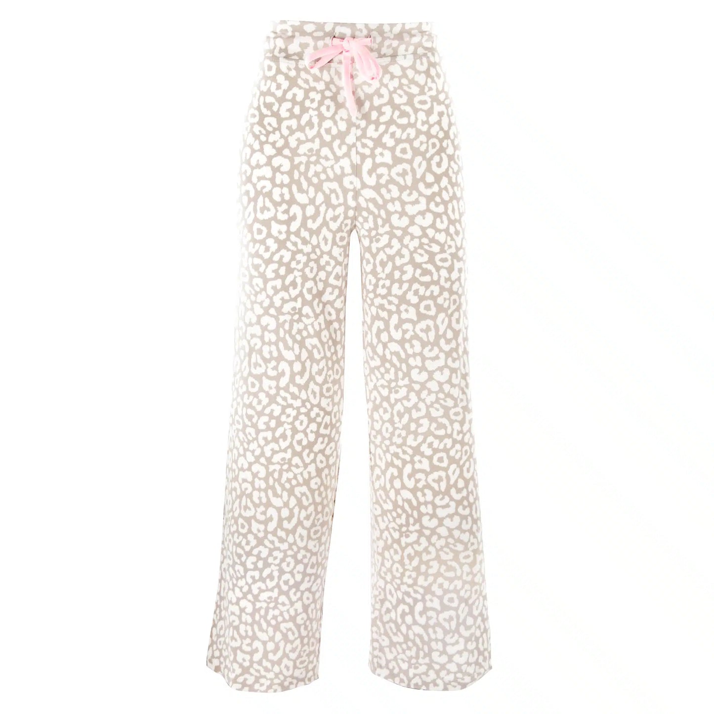 Taupe Leopard Women's Pajama Pants