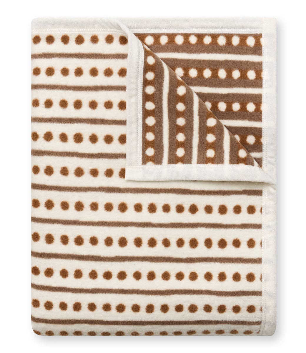 Beach Pebble Teak Blanket