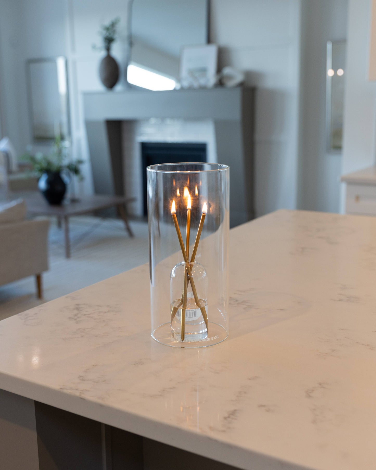 Everlasting Candle  - Hurricane Vase
