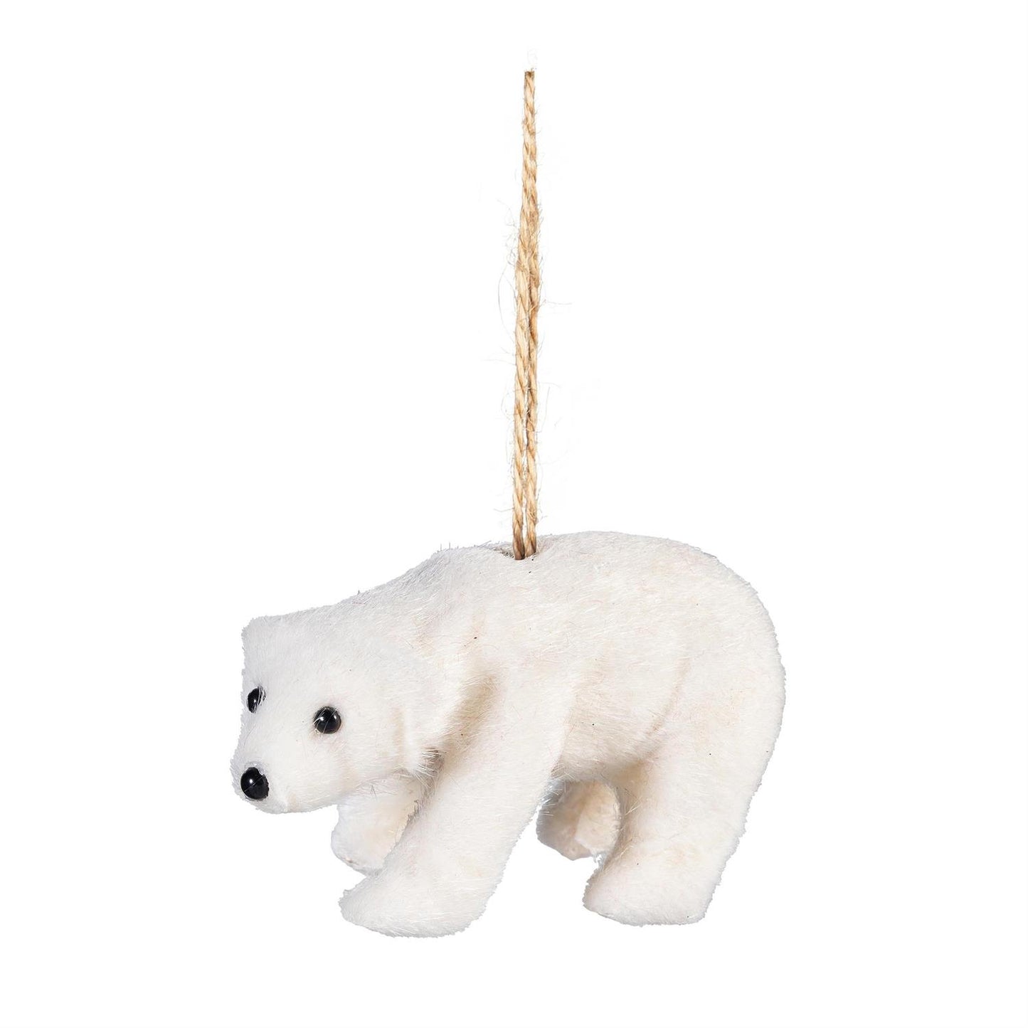 Fabric Polar Bear Ornament