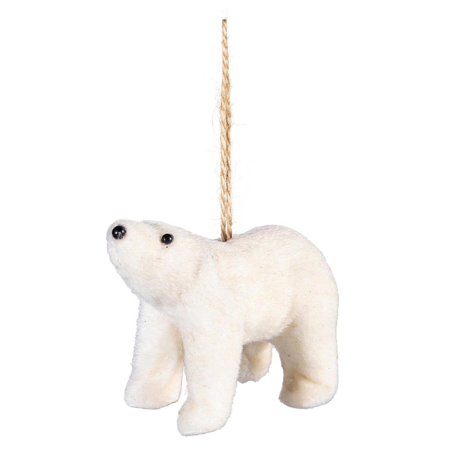 Fabric Polar Bear Ornament