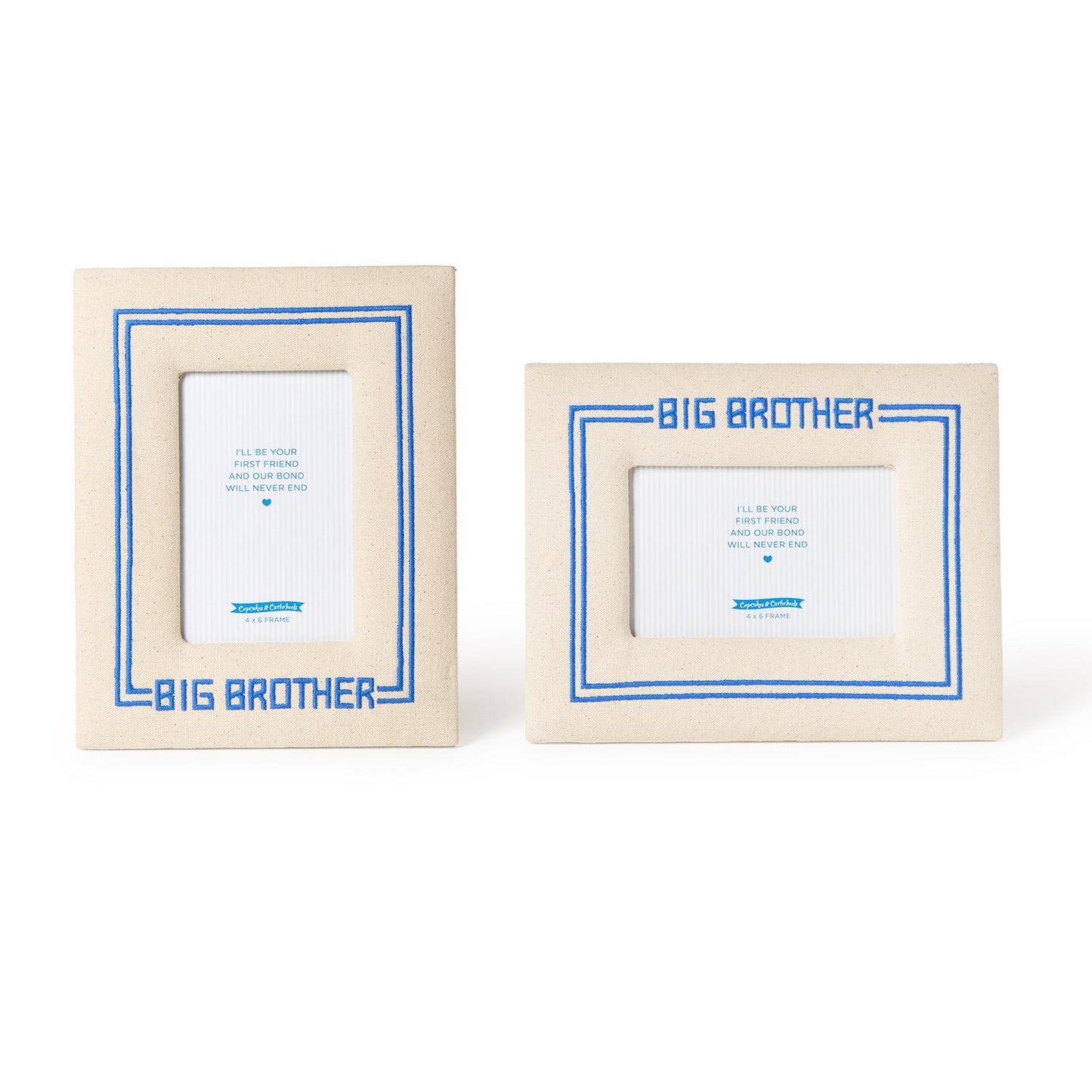 Big Brother Embroidered Frame
