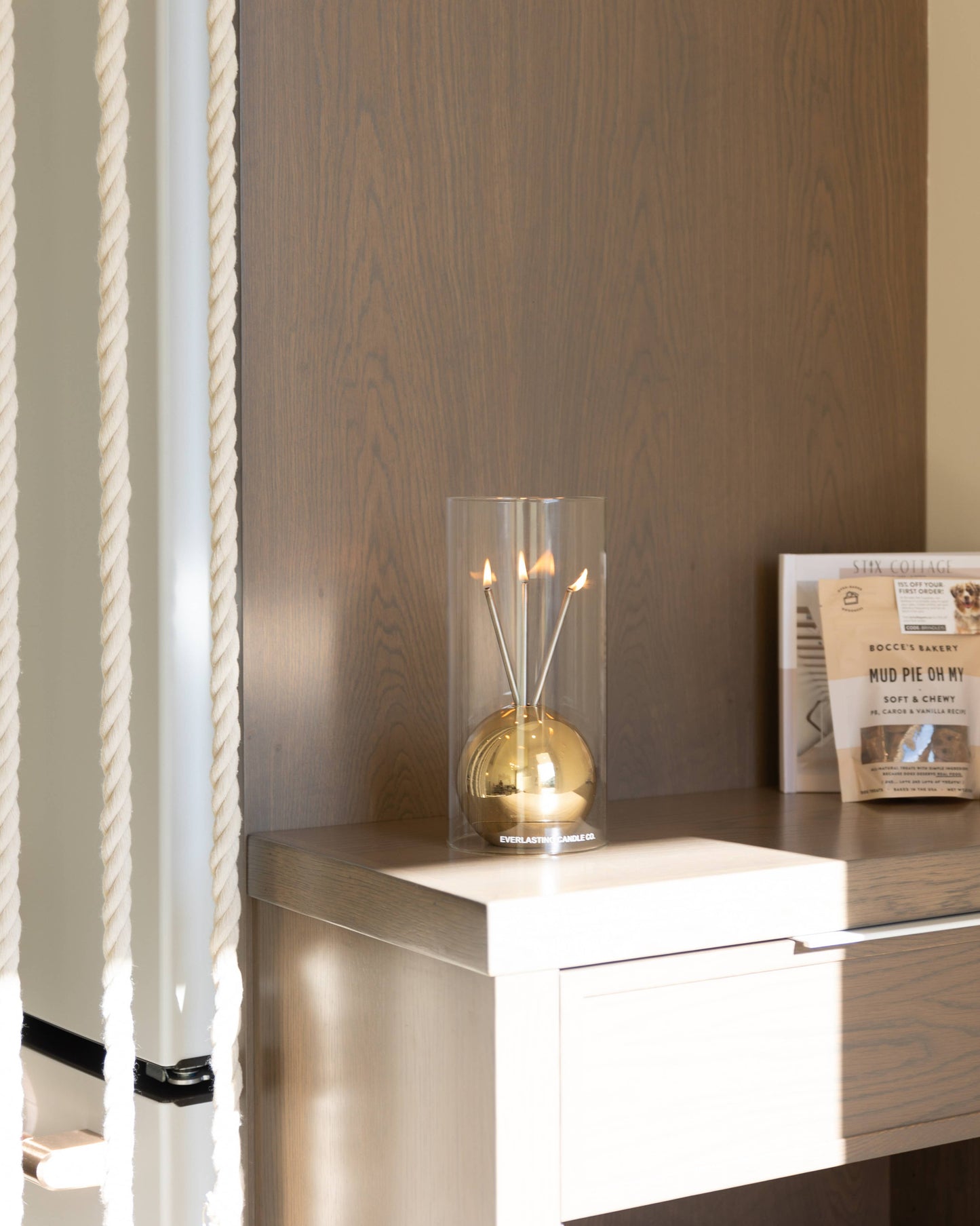 Everlasting Candle  - Hurricane Vase