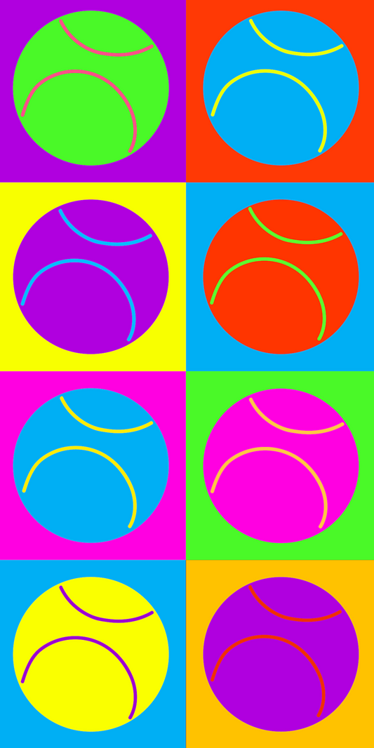 Tennis Towel - Pop Art!