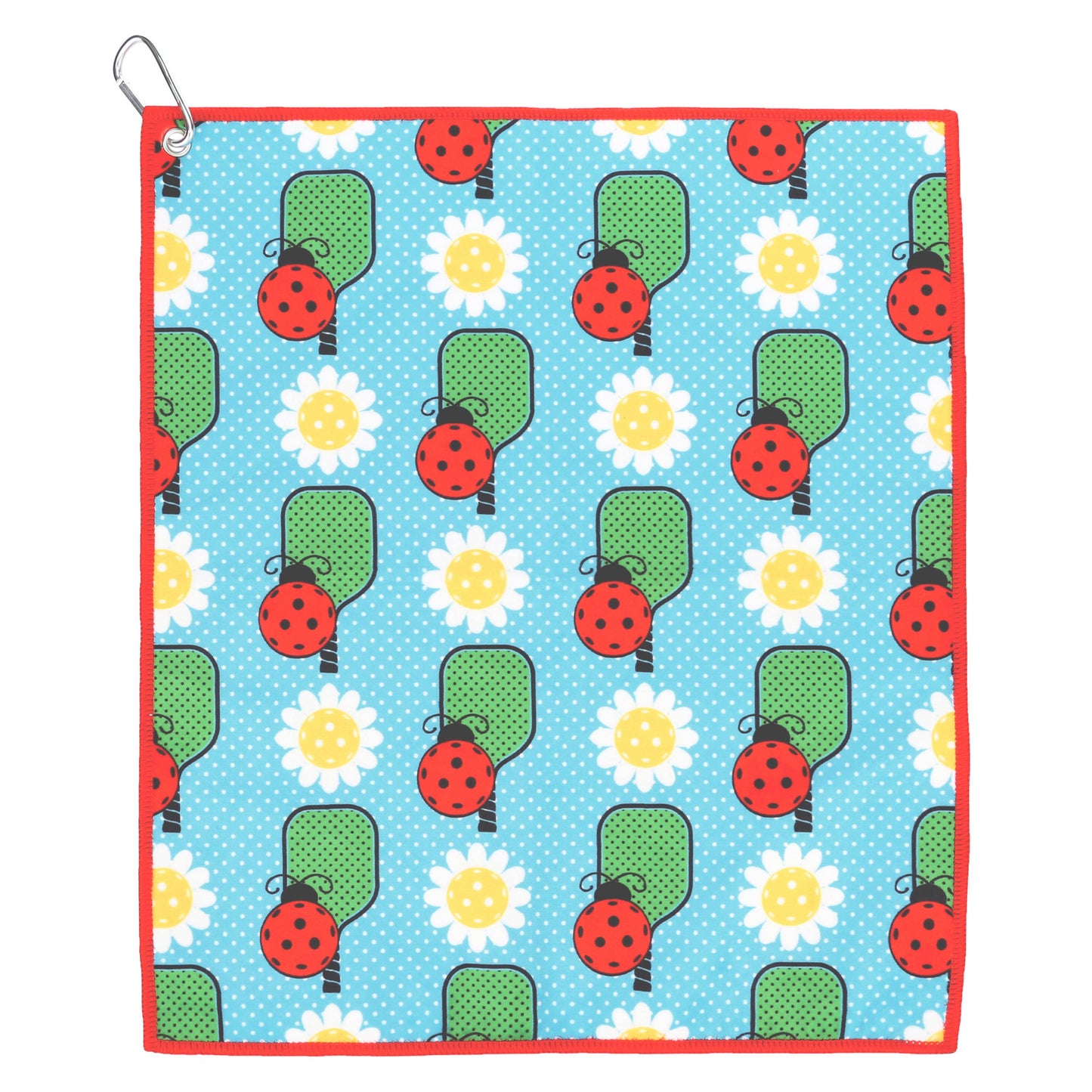 Ladybug Lane - Pickleball Towel - Pickleball Accessories