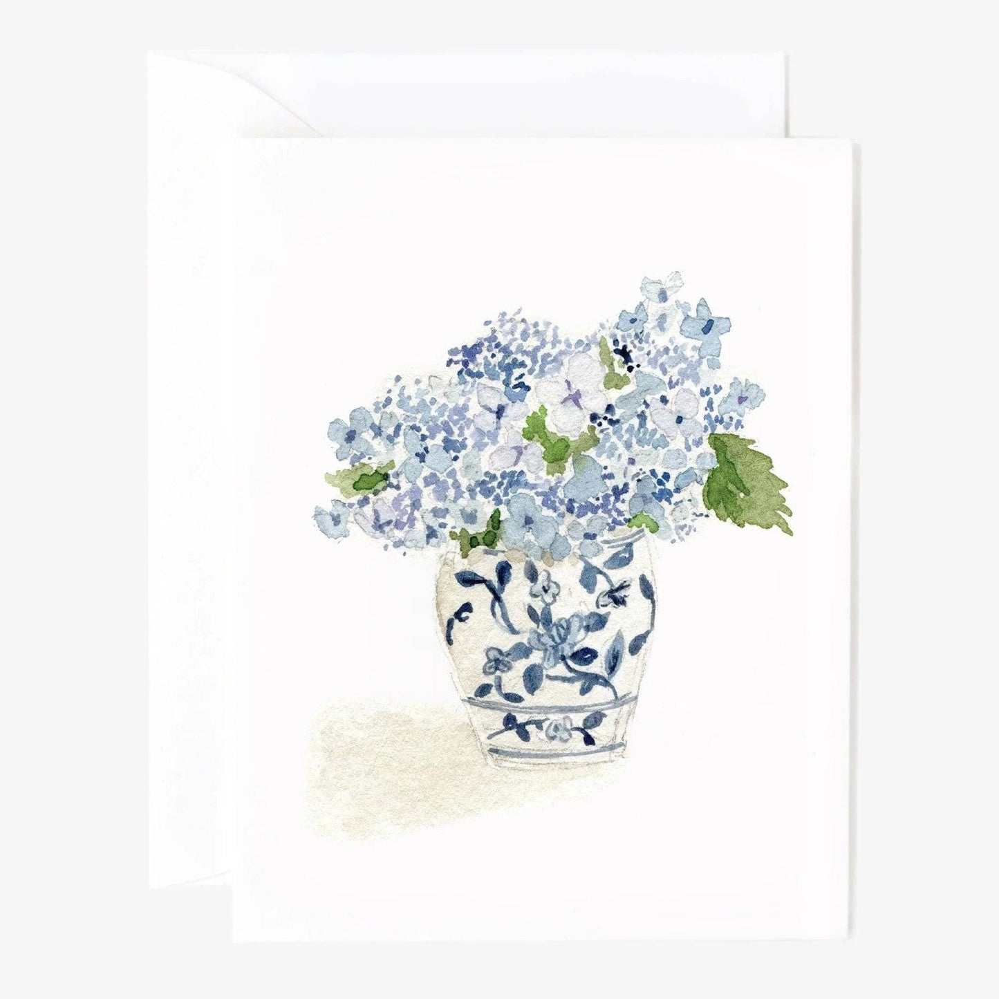 Hydrangea bouquet notecard set