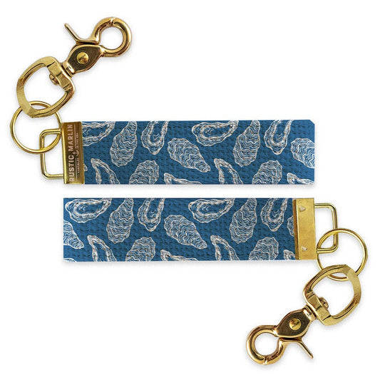 Oysters Keychain | Coastal Keychain | Bag Charm