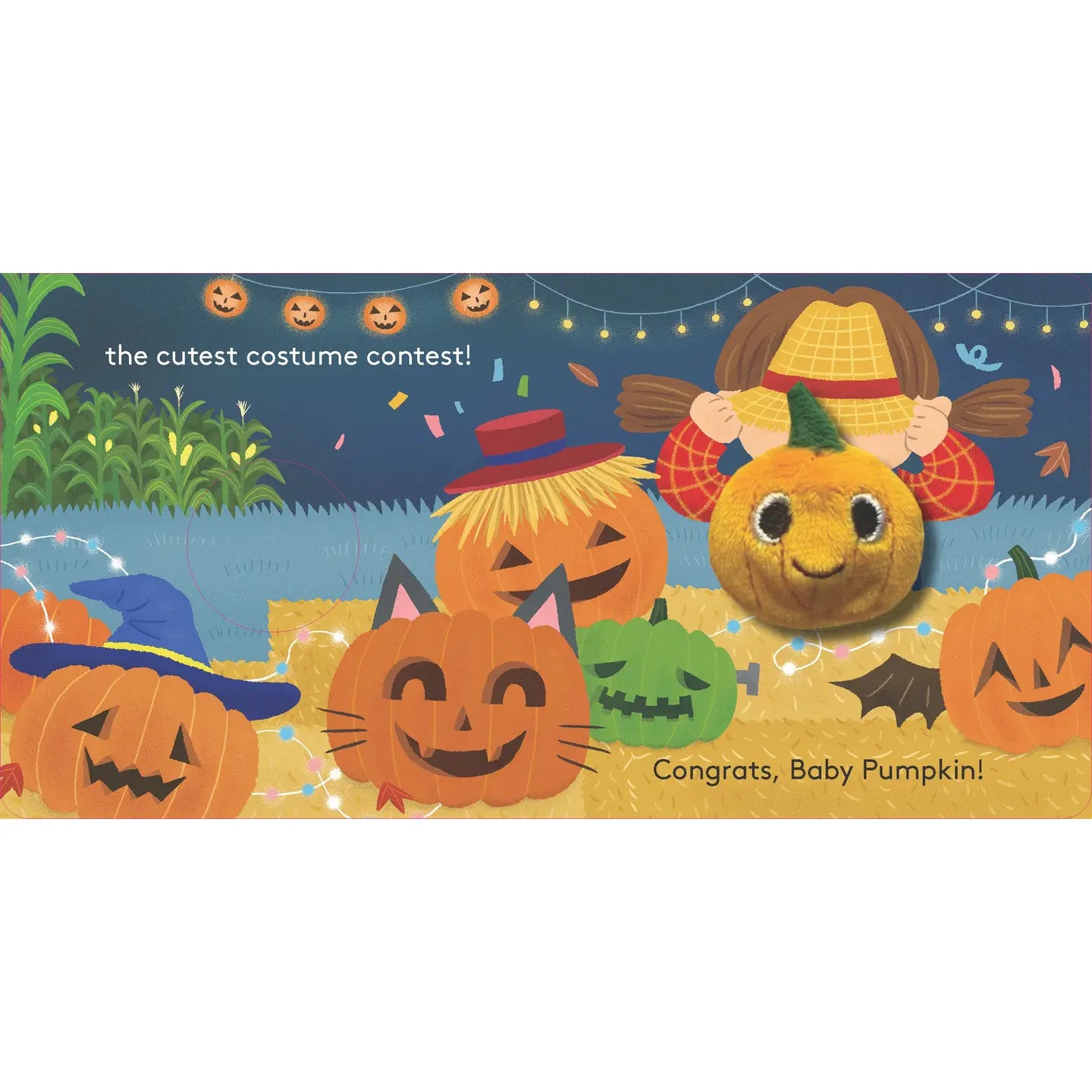 Baby Pumpkin: Finger Puppet Book