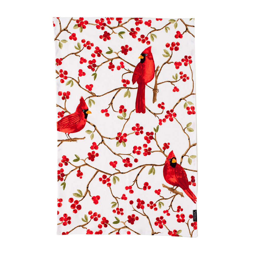 Cardinal Tea Towel