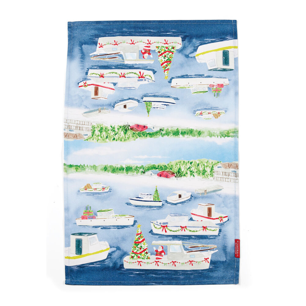 Christmas Prelude Tea Towel