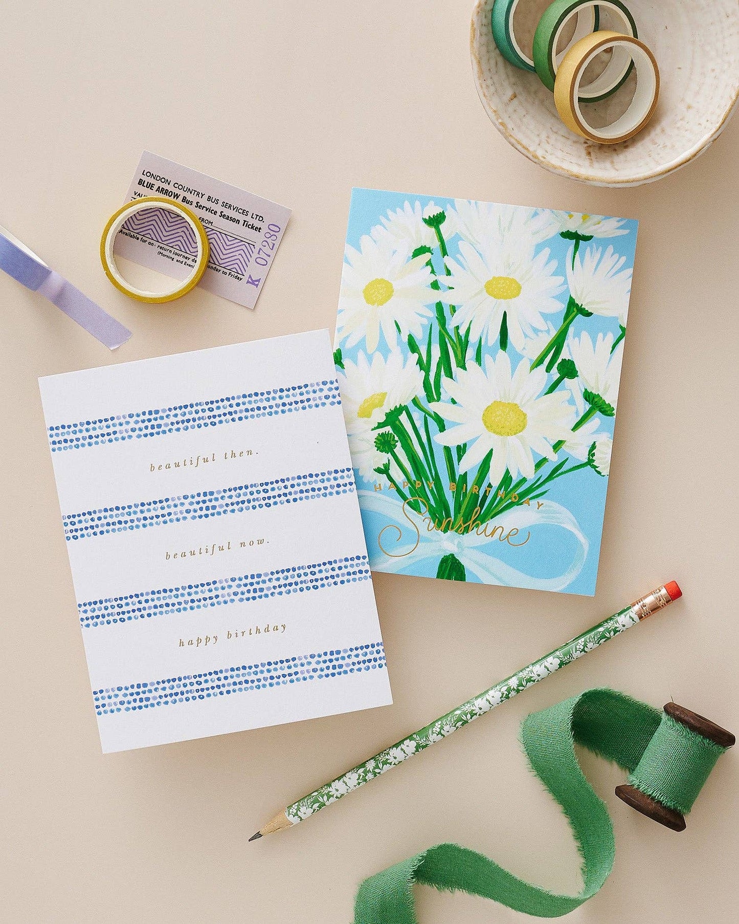 Beautiful Then, Beautiful Now Birthday Card