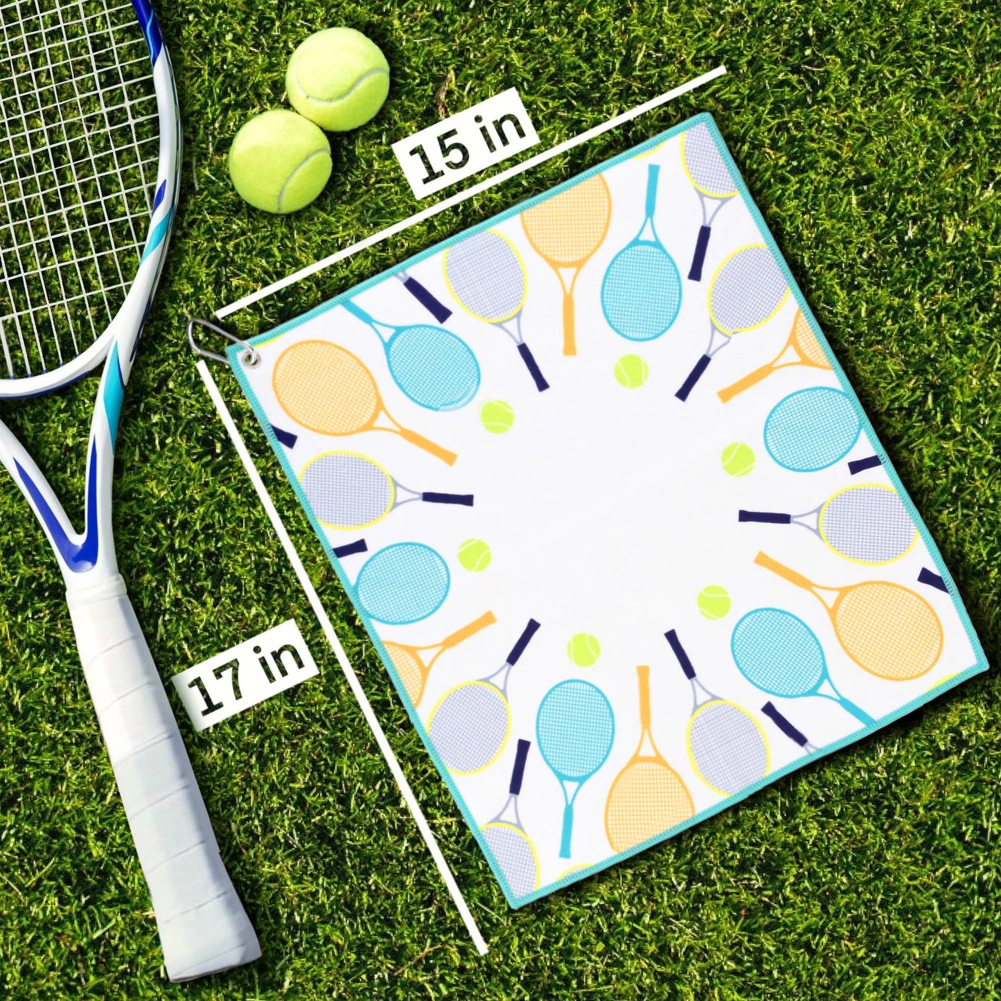 Drop Shot Tennis Towel - Tennis Gifts