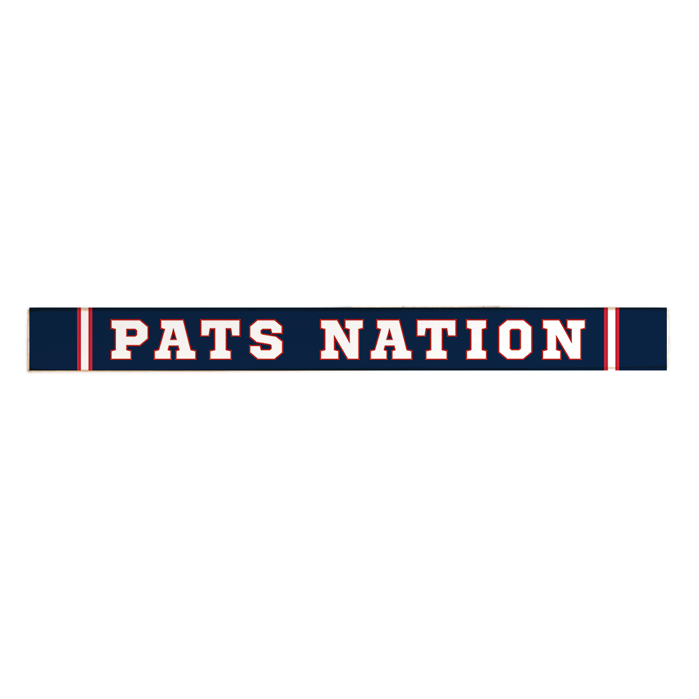 Pats Nation Skinny Sign
