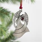 Solid Pewter Angel Ornament