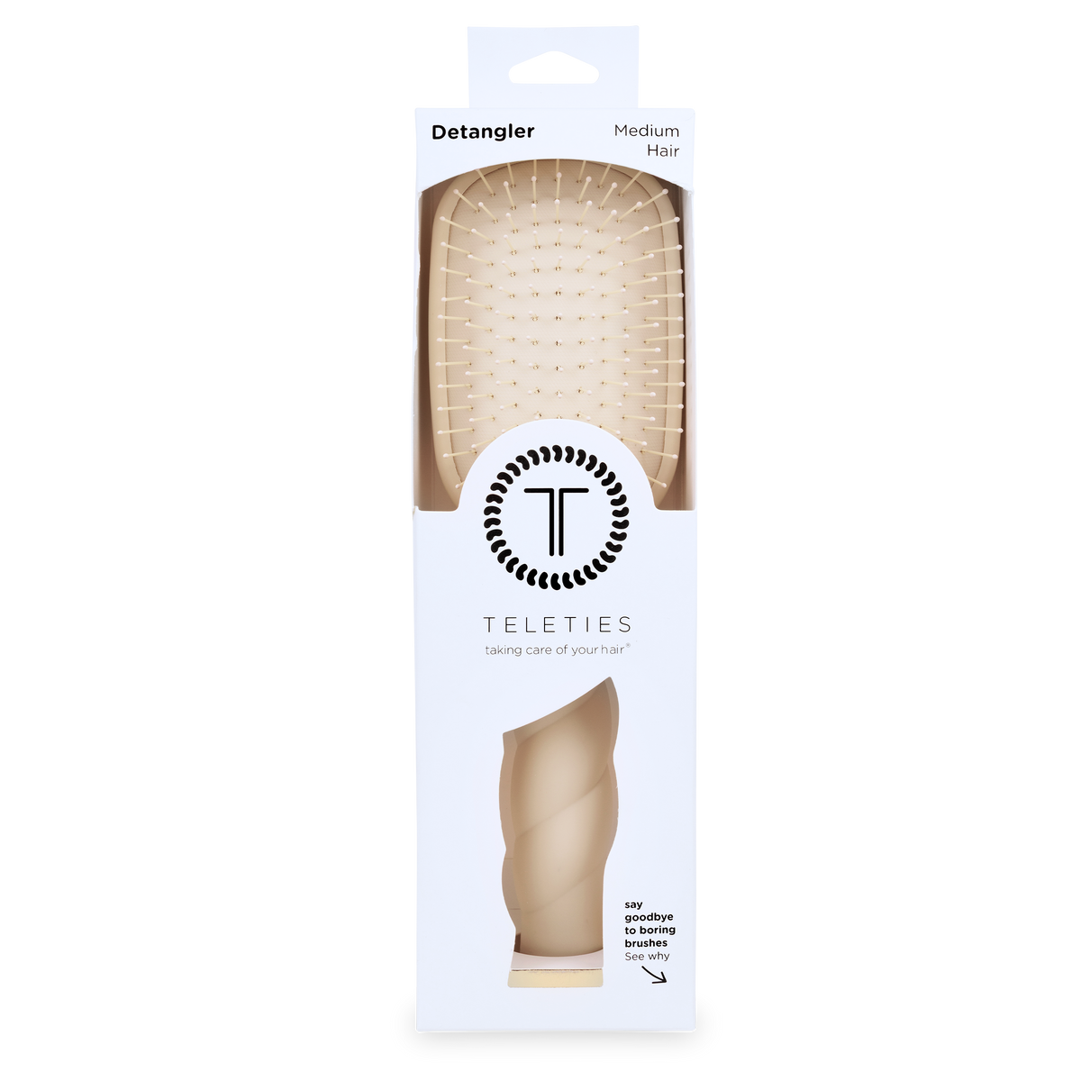 Detangler Brush |Tan| Medium