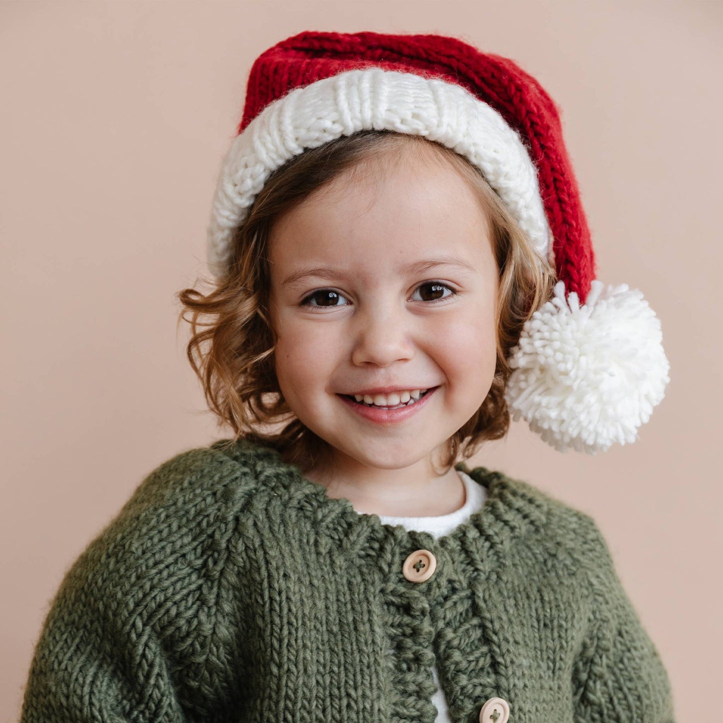 Baby Santa Knit Hat