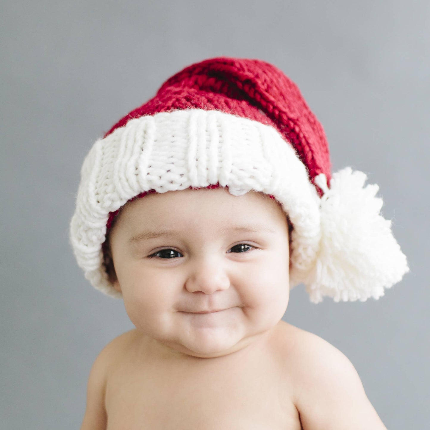Baby Santa Knit Hat
