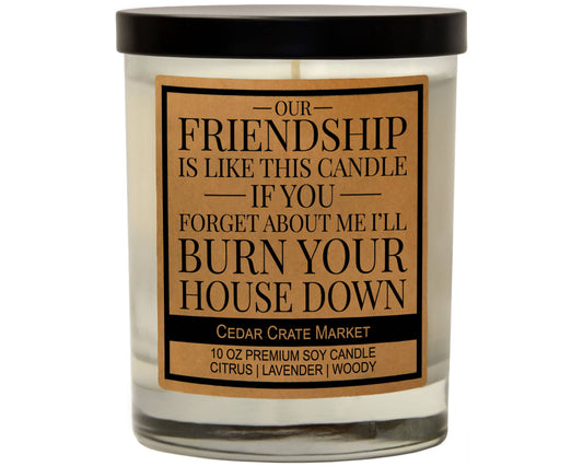 Our Friendship is Like This Candle
