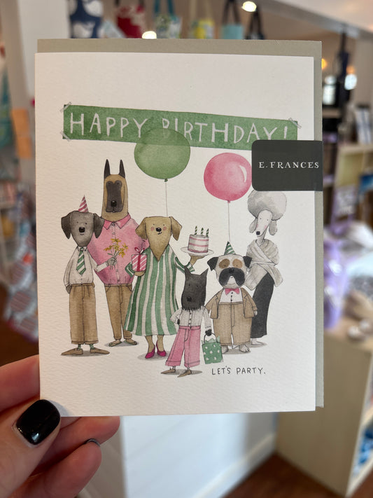 Dog Days Greeting Card