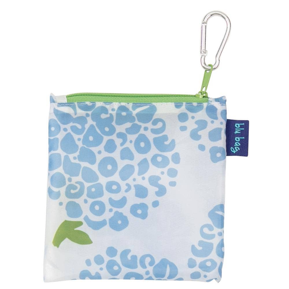 Hydrangea blu Bag Reusable Shopper Tote