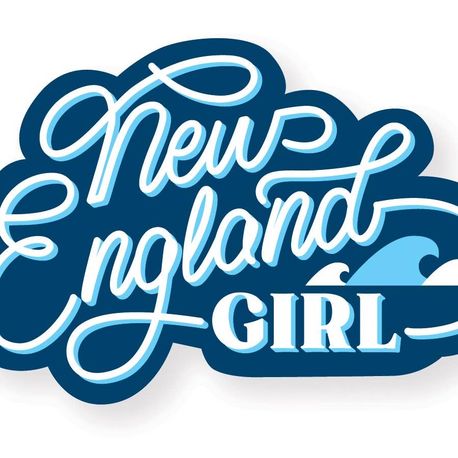 New England Girl Sticker