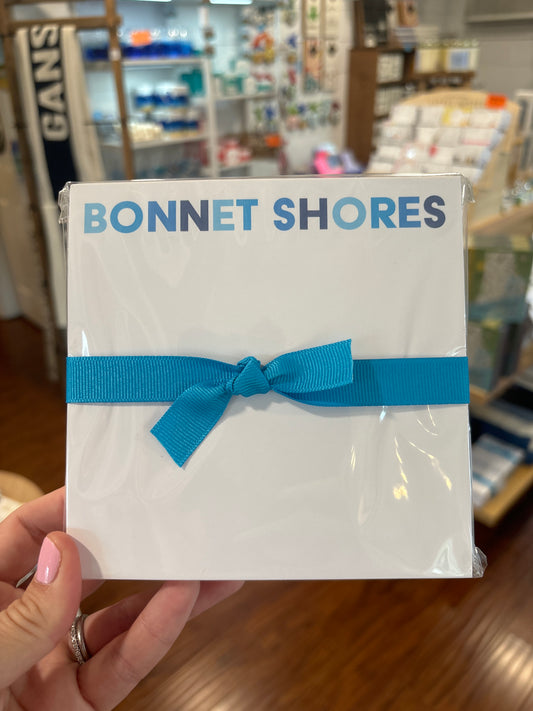 Bonnet Shores Notepad in Blues