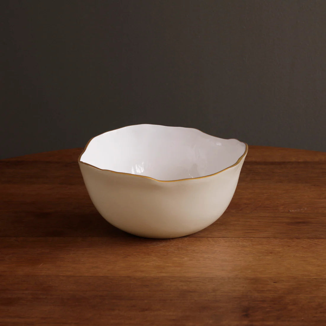 Cream and White - Encanto Osaka Large Bowl