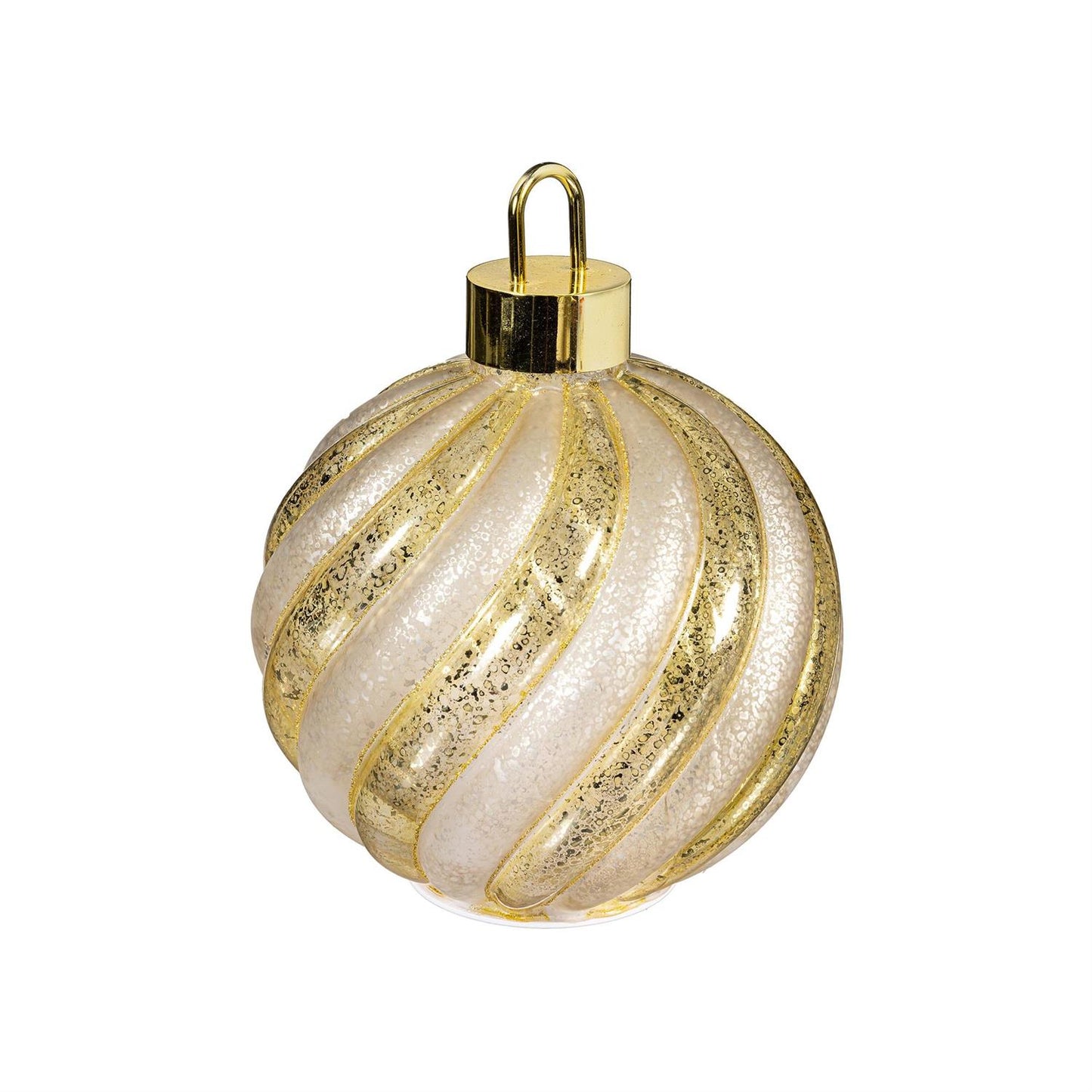Rotating Glass LED Table Decor Ornament