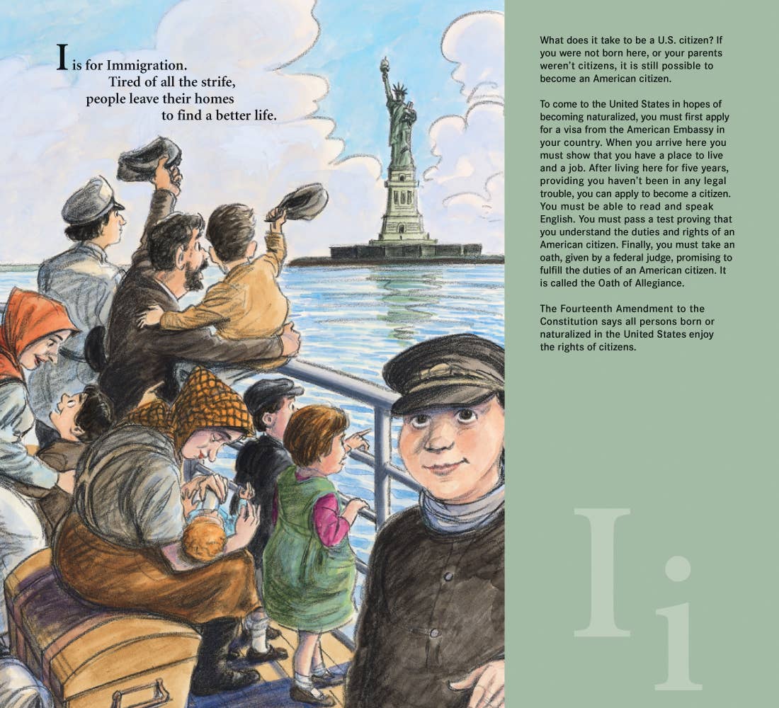 D is for Democracy: A Citizens Alphabet Picture Book