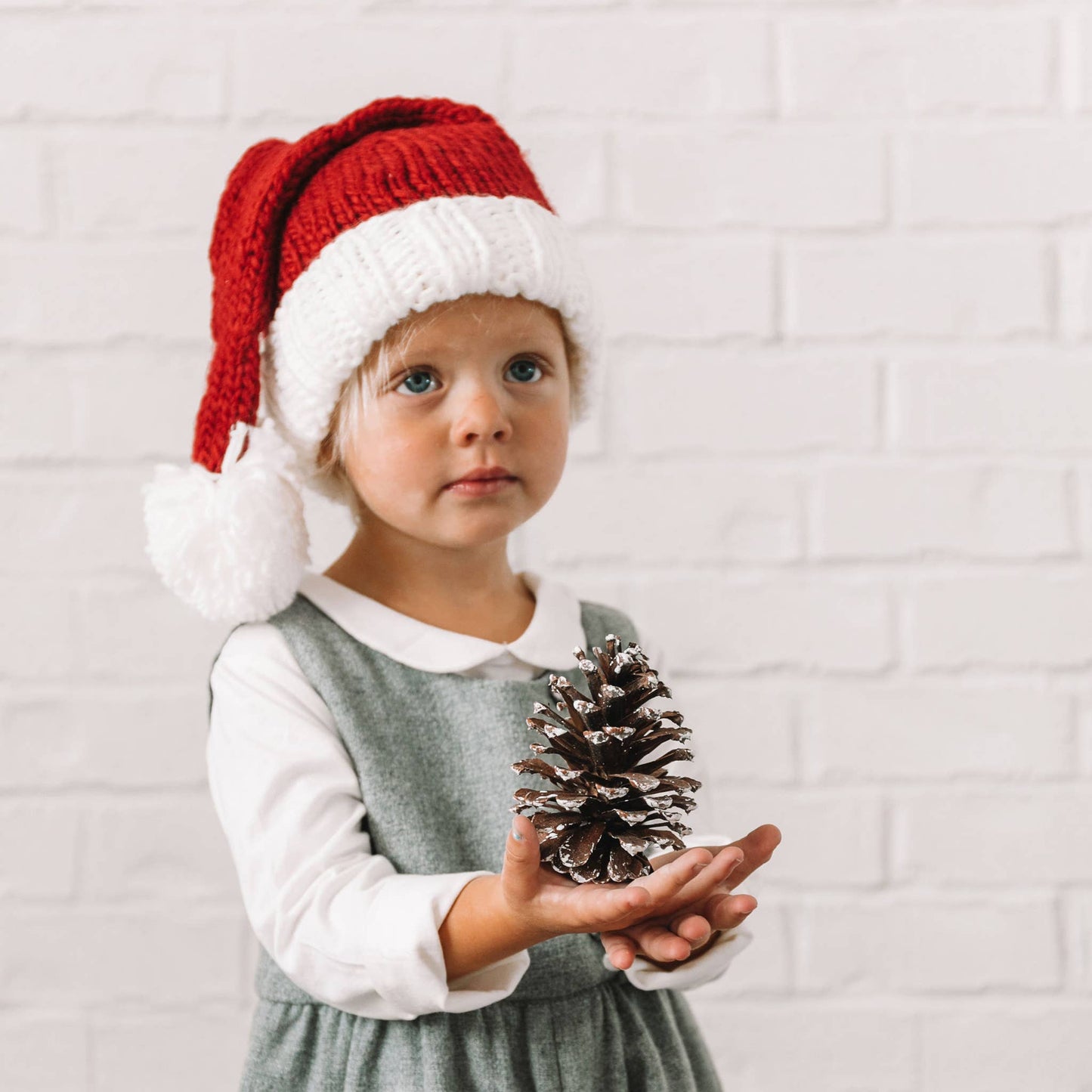 Baby Santa Knit Hat