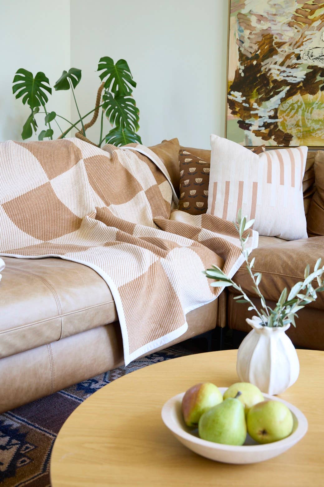 Camden Check Blanket