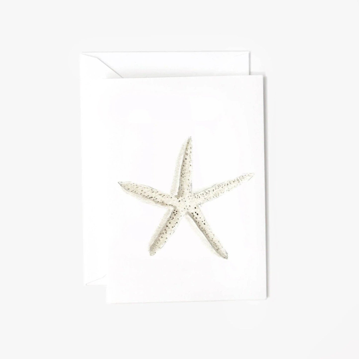Starfish seaside mini enclosure notecard