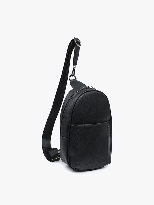 Adjustable Sling Bag - Black