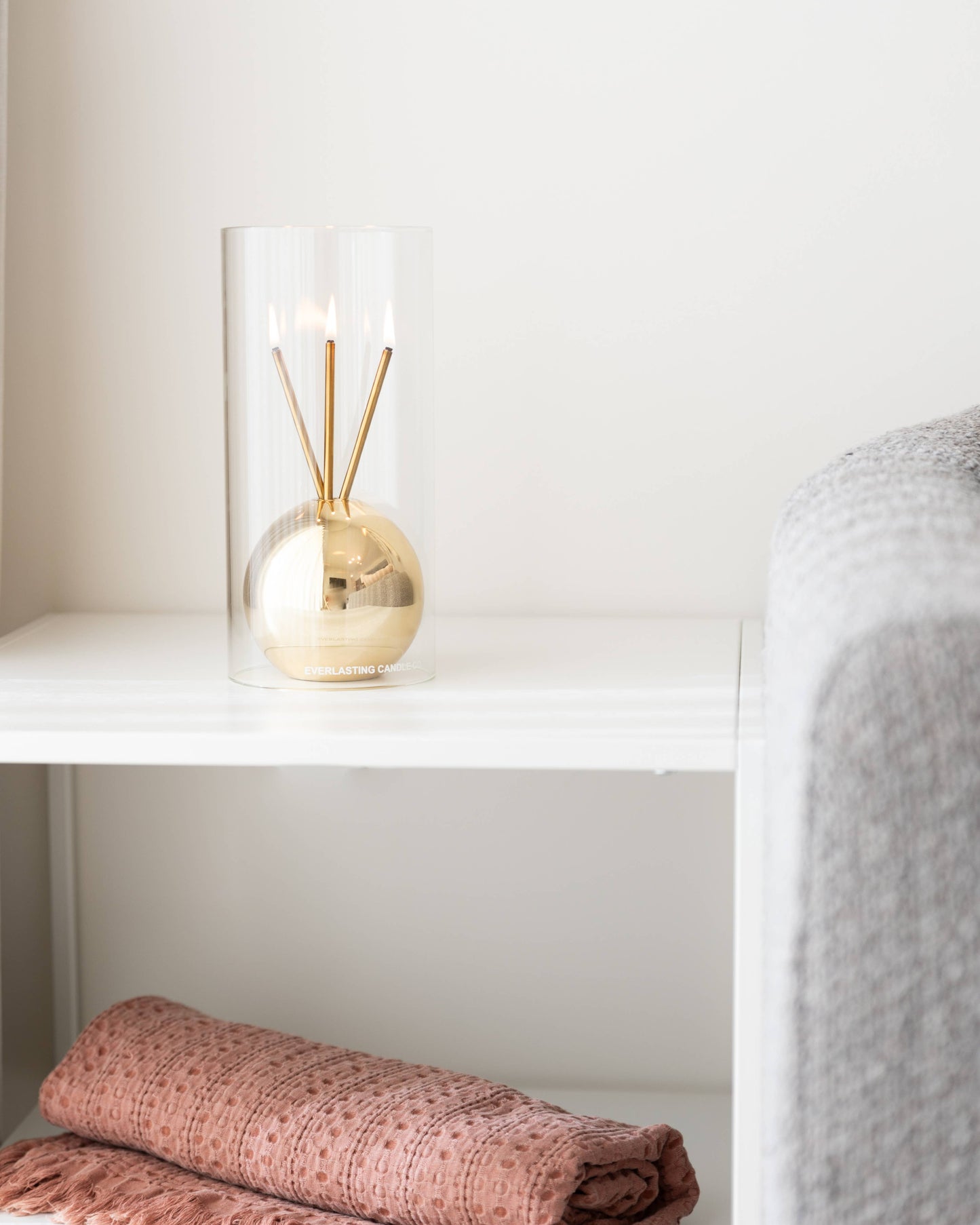 Everlasting Candle  - Hurricane Vase