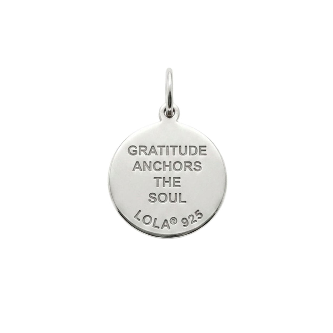 Gratitude Anchor Pendant