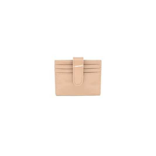 Glossy Beige Wallet