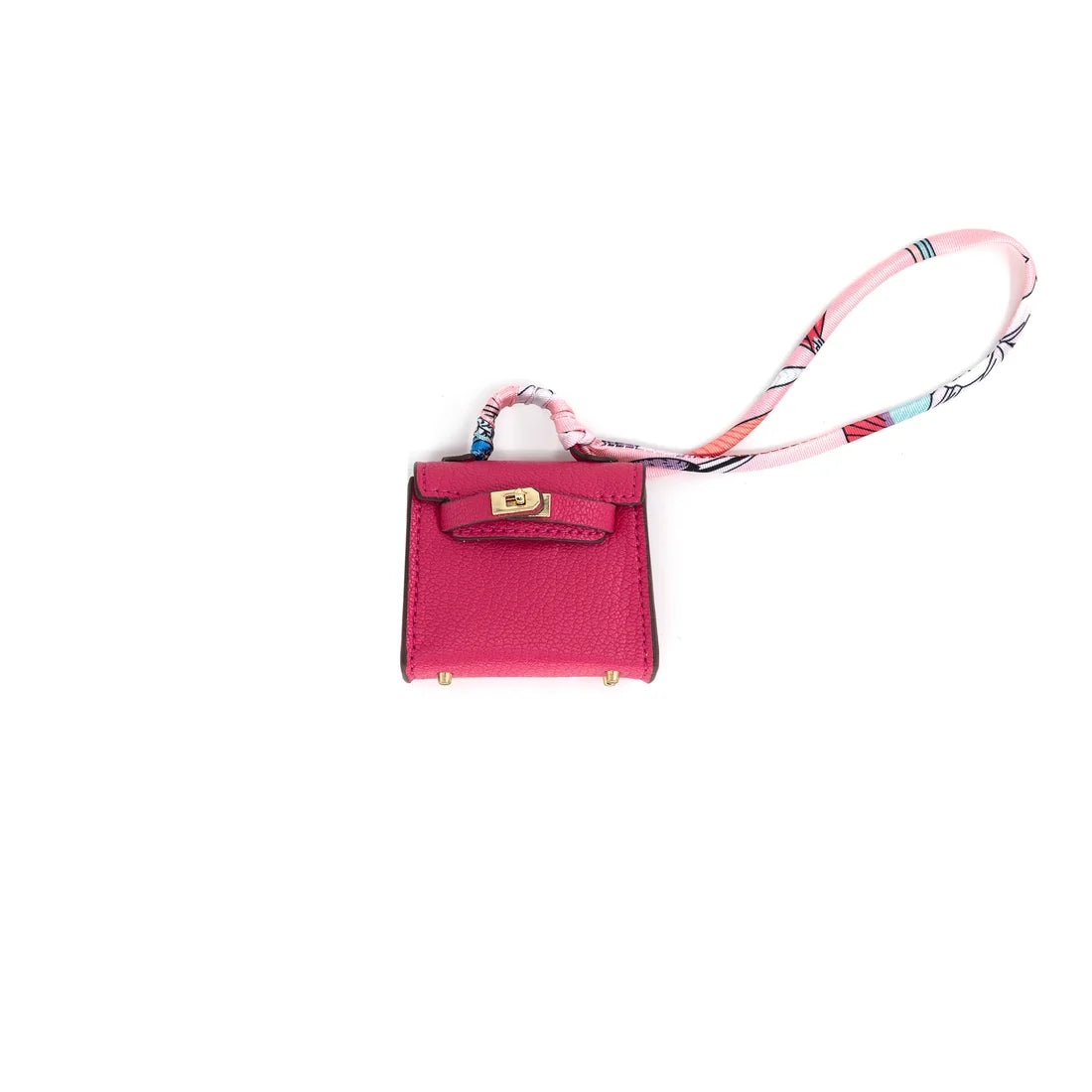 Mini Fuchsia Bag Charm