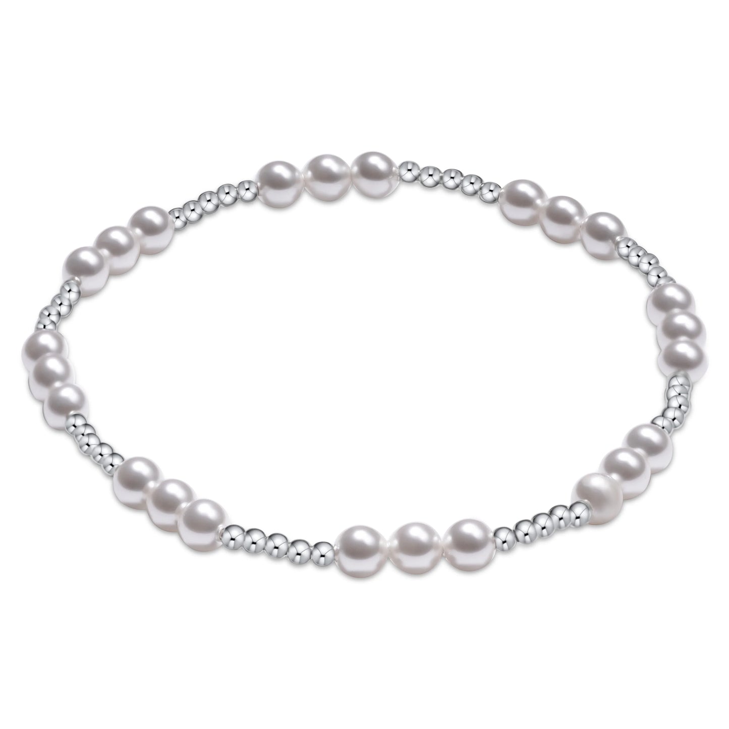 Joy Pearl 4mm Sterling Bracelet