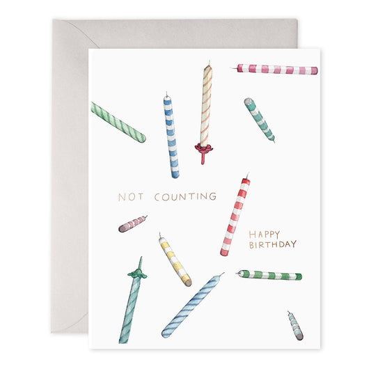 Not Counting Candles Greeting Card