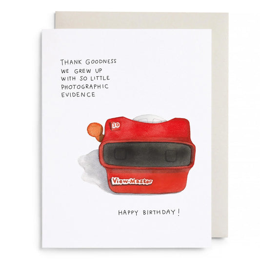 Viewfinder Birthday Greeting Card