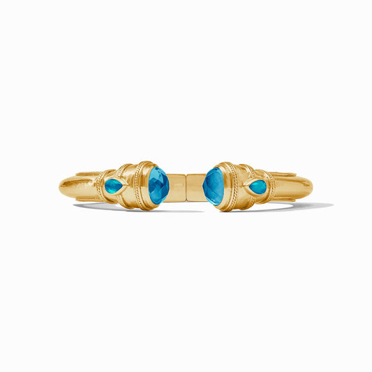 Cannes Demi Cuff Iridescent London Blue