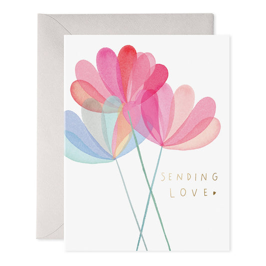 Sending Love Greeting Card