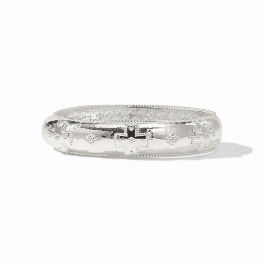 Canterbury Hinge Bangle - Silver