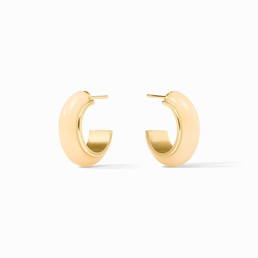 Carnaby Ivory Hoop Small