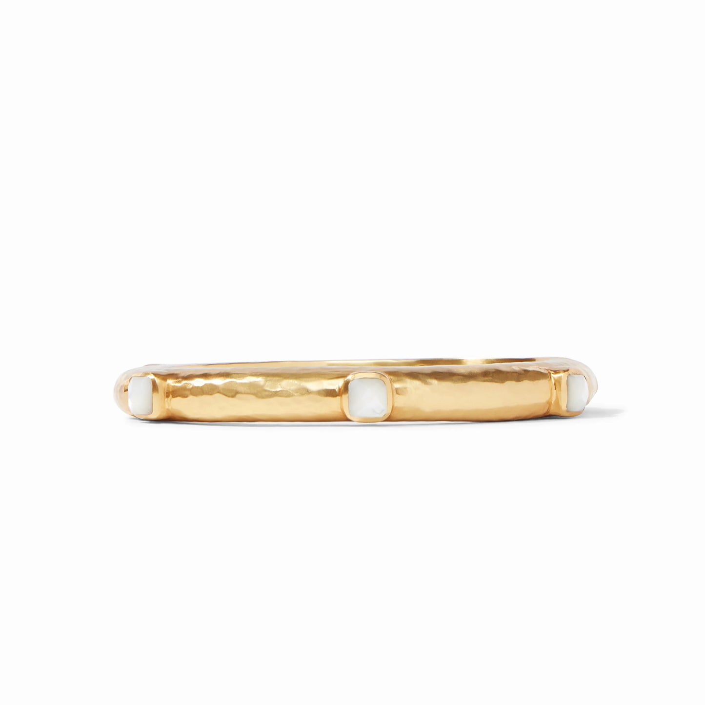 Catalina Hinge Bangle Mother of Pearl