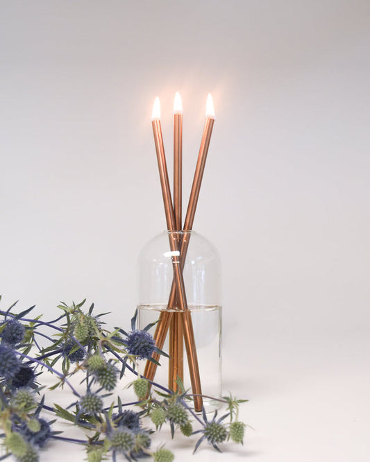Everlasting Candle  - Wylie Collection - Champagne Candlesticks