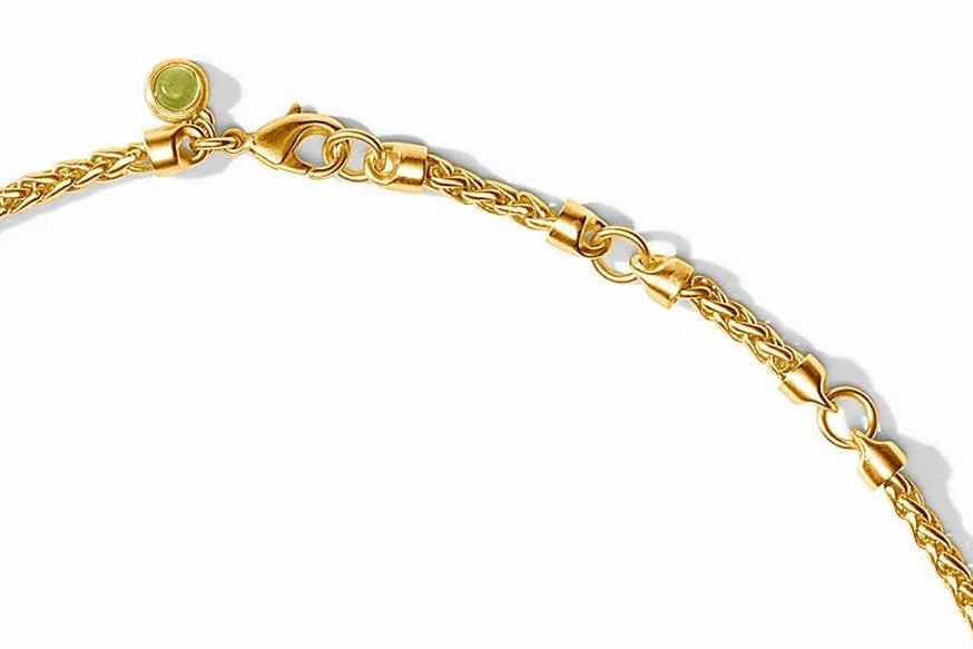 Cobblestone Demi Necklace - Ivory Cat's Eye